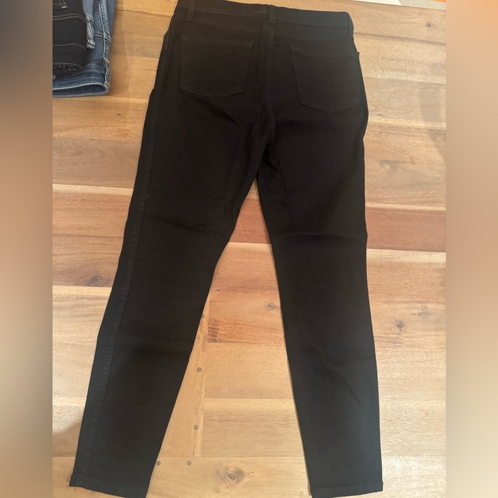 Kirkland Signature Black Floral Skinny Jeans